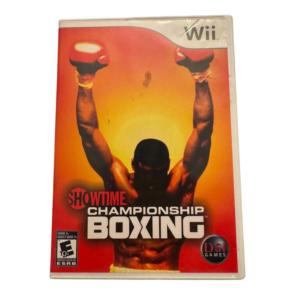 Showtime Championship Boxing - Nintendo Wii CIB